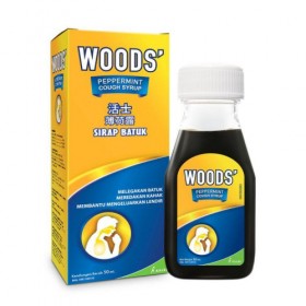 Wood's Peppermint Cough Syrup Adult 50ml (RSP: RM8.30) 