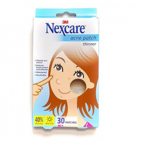 Nexcare Acne Patch Thinner 30s (RSP: RM18.20)