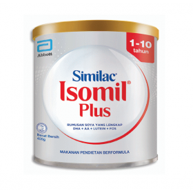 ABBOTT SIMILAC ISOMIL PLUS (1-10 YEARS OLD) 400G (RSP : 48.80)