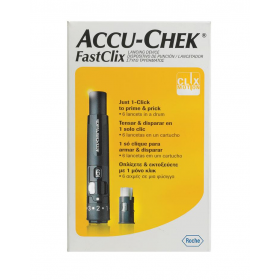 ACCU-CHEK FASTCLIX LANCING DEVICE 1 UNIT (RSP : RM45.75)