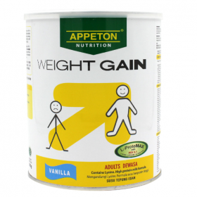 APPETON ADULT WEIGHT GAIN VANILLA 900G (RSP : RM191.30)