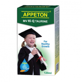 Appeton MV Hi-Q Taurine Syrup 120ml (RSP: RM59.75)