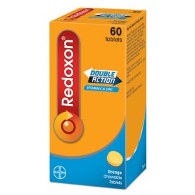 REDOXON DOUBLE ACTION CHEWABLE 60S (RSP : RM37.10)