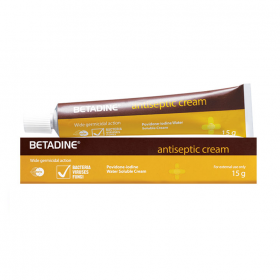 Betadine Antiseptic Cream 15g (RSP: RM22.11)