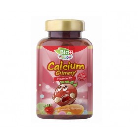 Bioplus Junior Calcium Vitamin D3 Gummy (Strawberrt) 80s (RSP: RM44)