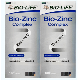 BIO-LIFE BIO-ZINC COMPLEX 2X100S (RSP : RM99)