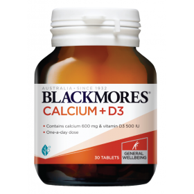 BLACKMORES CALCIUM + D3 TABLET 30S [RSP : RM36]