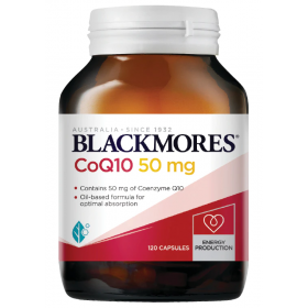 BLACKMORES COQ10 50MG 120S [RSP : RM296]