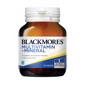 BLACKMORES MULTIVITAMIN + MINERAL TABLET 30S [RSP : RM52]