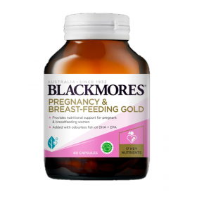 BLACKMORES PREGNANCY & BREAST-FEEDING GOLD 60S [RSP : RM92]