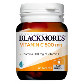 BLACKMORES VITAMIN C 500MG 60S (RSP : RM43)