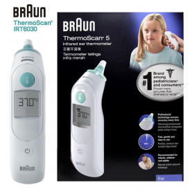 BRAUN THERMOSCAN 5 INFRARED EAR THERMOMETER IRT 6030 [2 YEARS WARRANTY] (RSP : RM401.50)