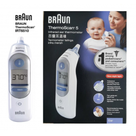 BRAUN THERMOSCAN 5 INFRARED EAR THERMOMETER IRT 6510 [2 YEARS WARRANTY] (RSP : RM350)