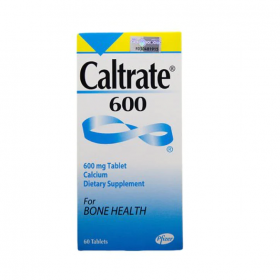 Caltrate 600mg (Calcium Dietary Supplement) Tablets 100s (RSP: RM77.30)