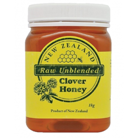 NEW MORNING NEW ZEALAND RAW UNBLENDED CLOVER HONEY 1KG (RSP : RM85)