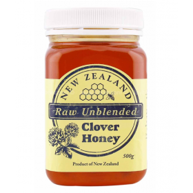 NEW MORNING NEW ZEALAND RAW UNBLENDED CLOVER HONEY 500G (RSP : RM50.90)