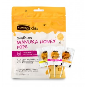 COMVITA KIDS UMF 10+ MANUKA HONEY POPS 15S (RSP : RM49)