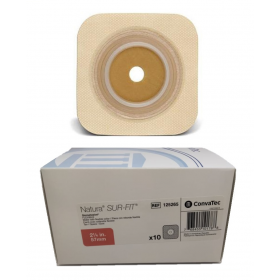 CONVATEC 125265 SUR-FIT NATURA TWO-PIECE STOMAHESIVE WAFERS 57MM 10S [RSP : RM140]