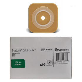 CONVATEC 401575 SUR-FIT NATURA TWO-PIECE STOMAHESIVE SKIN BARRIER 45MM 10S [RSP : RM140]