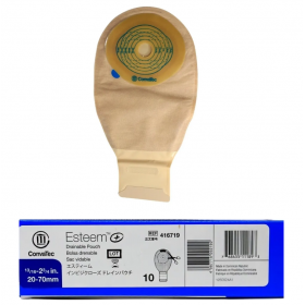 CONVATEC 416719 ESTEEM + DRAINABLE POUCH WITH INVISICLOSE OPAQUE + FILTER 10S [RSP : RM156]
