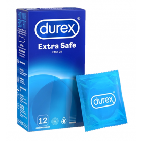 DUREX EXTRA SAFE CONDOMS 12S (RSP : RM48)