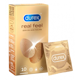DUREX REAL FEEL CONDOMS 10S (RSP : RM61.50)