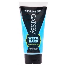 GATSBY STYLING GEL WET & HARD 150G (RSP : RM5.80)