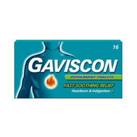 GAVISCON CHEWABLE TABLET 16S (RSP : RM28)