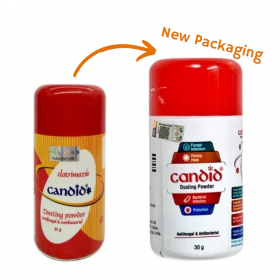 Candid Dusting Powder Antifungal & Antibacterial 30g (RSP: RM15.40)