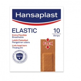 Hansaplast Elastic Strips 10s (RSP: RM2.40)