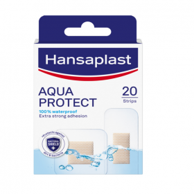 Hansaplast Aqua Protect (Waterproof) Strips 20s (RSP: RM14.50)