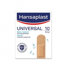 Hansaplast Universal (Water-Resistant) Strips 10s (RSP: RM2.40)