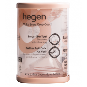 HEGEN TEAT EXTRA SLOW FLOW (2-PACK) [RSP: RM44.90]