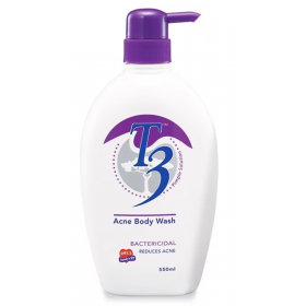 T3 ACNE BODY WASH 550ML (RSP : RM29.50)