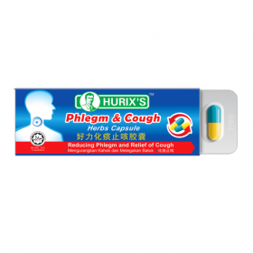 HURIX'S PHLEGM & COUGH CAPSULE 6S (RSP : RM8.90)