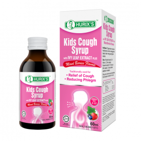 Hurix's Fever & Cold Syrup For Children Improved 60ml (RSP: RM15.90)
