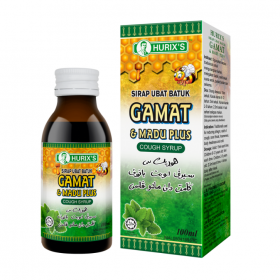 Hurix's Gamat & Madu Plus Cough Syrup 100ml (RSP: RM18)