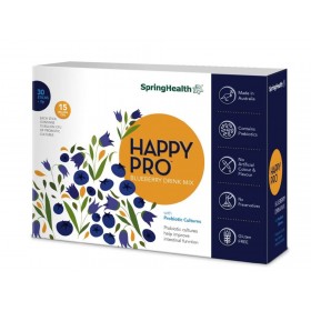 SPRINGHEALTH HAPPY PRO (BLUEBERRY DRINK MIX WITH 15 BILLION CFU) 2GX30S (RSP : RM168)