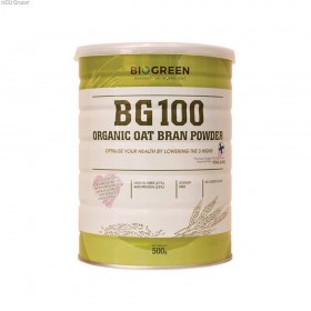 Biogreen BG100 Organic Oat Bran 500g (RSP: RM84.50)