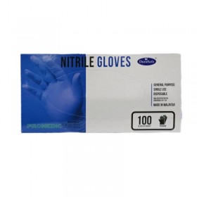 Durasafe Nitrile Glove (Blue)(S,M,L) 100S (RSP:RM20)
