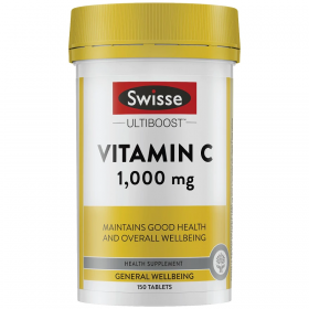 Swisse Ultiboost Vitamin C 1000mg 150s (RSP: RM208) 