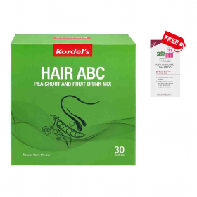 Kordel's Hair ABC Sachets 30s Free Sebamed Shampoo 20ml (RSP : RM145)