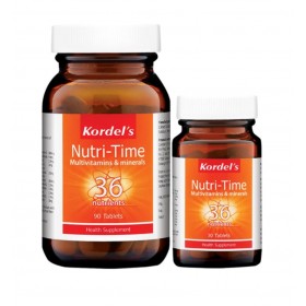 KORDEL'S NUTRI-TIME TABLET 90S+30S (RSP : RM134.80)