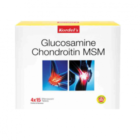 Kordel's Glucosamine Chondroitin MSM Effervescent Tablets 4x15s (RSP:RM185.8)