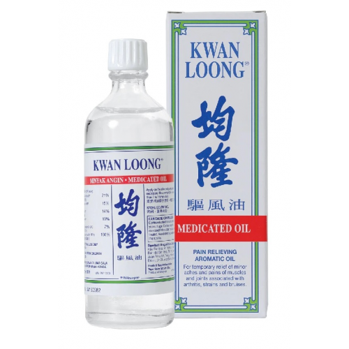 KWAN LOONG MEDICATED OIL 28ML (RSP : RM10.50)