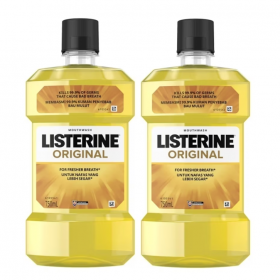 Listerine Original Mouthwash 2x750ml (RSP: RM45.70)