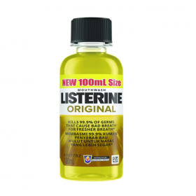 Listerine Original Mouthwash 100ml (RSP: RM5.05)