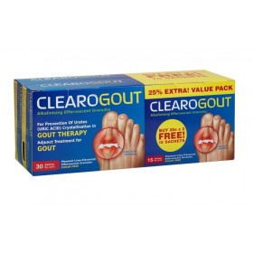 LIVE-WELL CLEAROGOUT 4G SACHET 2X30S FREE 15S (EXPIRY DATE : 08/2024) [RSP : RM112]