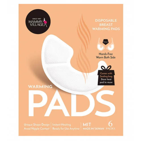 MAMMY VILLAGE DISPOSABLE BREAST WARMING PADS 6 PACKS (RSP : RM48)