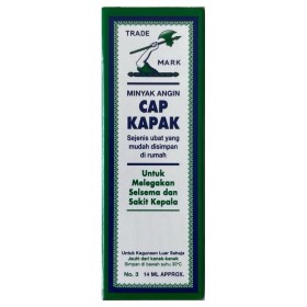 MINYAK ANGIN CAP KAPAK 14ML (RSP : RM6.85)